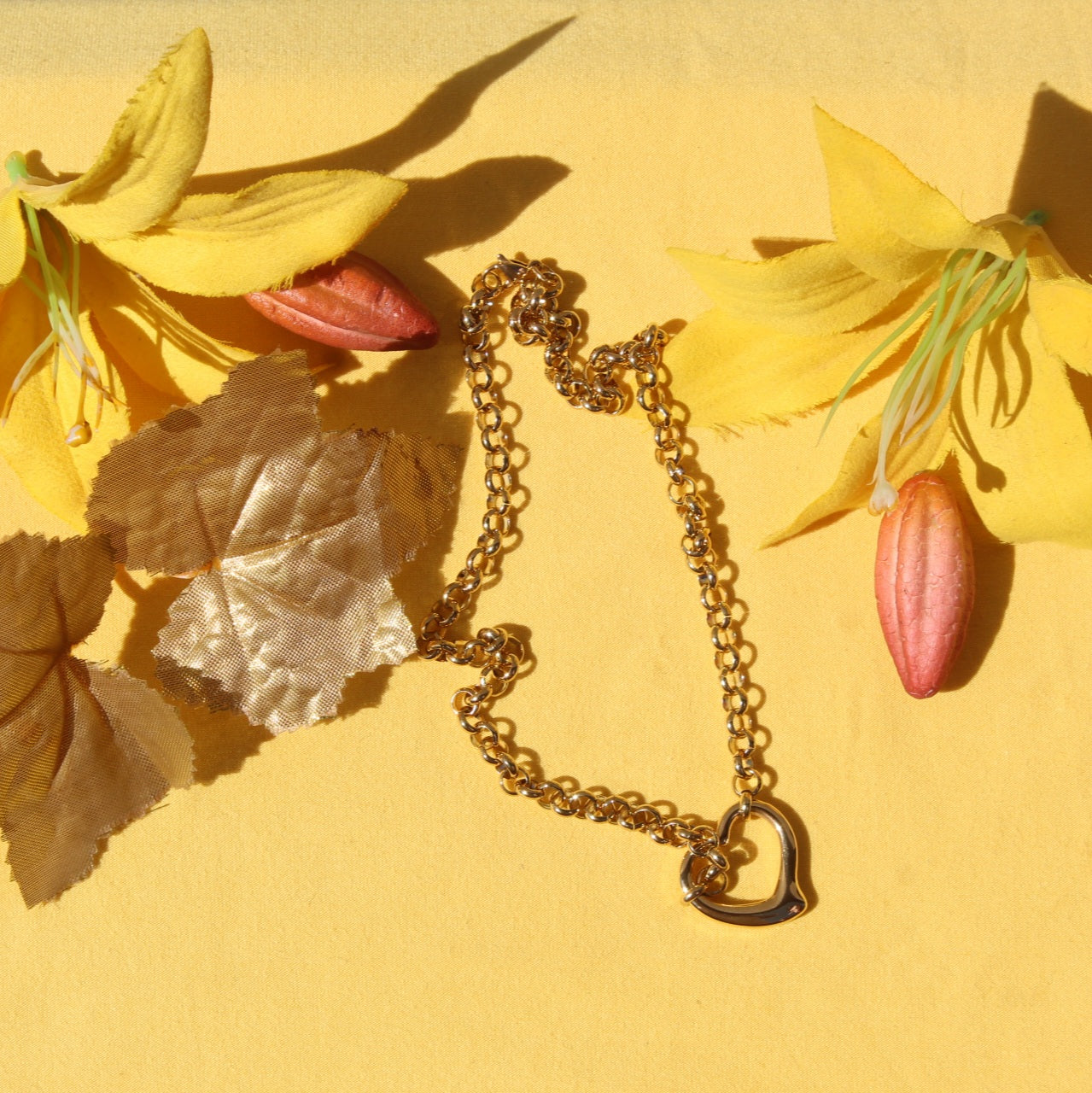 HEAVY HEART NECKLACE